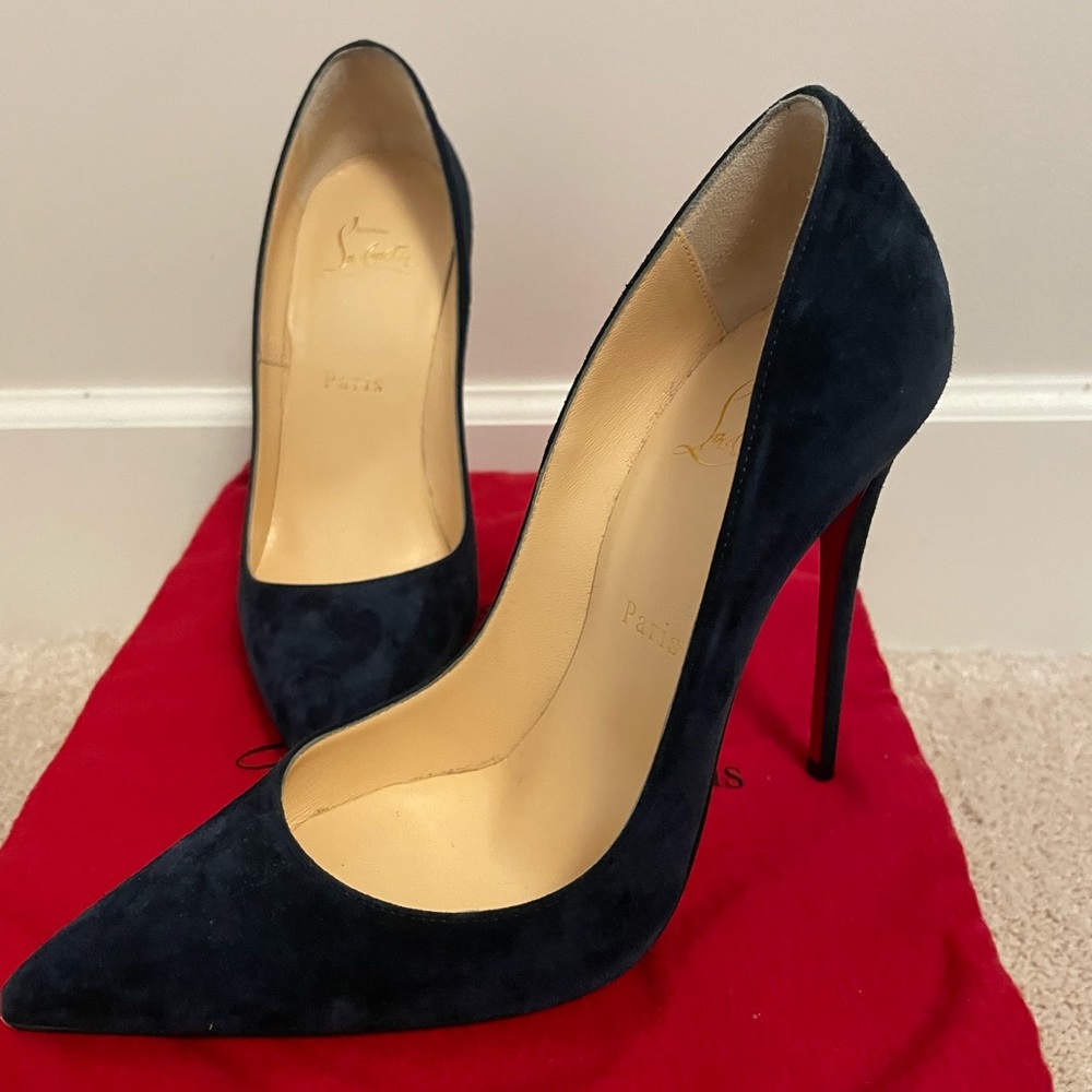 Christian Louboutin So Kate 120 Veau Velours 37.5